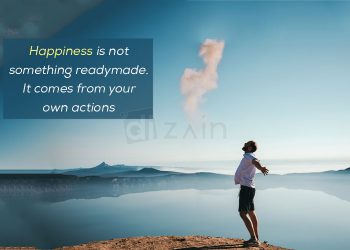Positive Attitude Quotes-Happiness is not something
