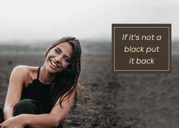 Black dress quotes-If its not a black
