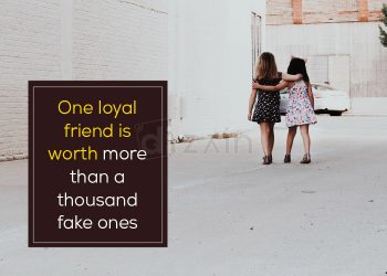 Strong friendship quotes-one loyal friend