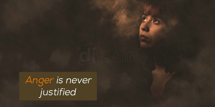 Super Anger Quotes-Anger is never justified