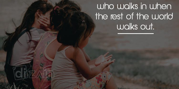 Cute Friendship Quotes-A true friend is one
