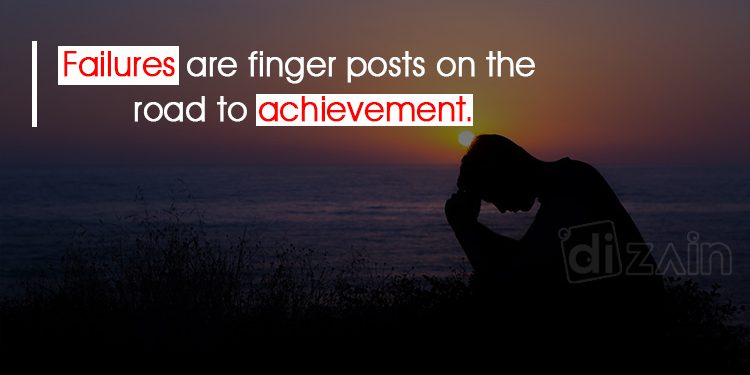 Motivational quotes on failure-failures are finger